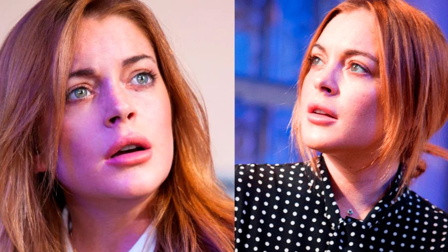 Lindsay Lohan en Speed the Plow 2014