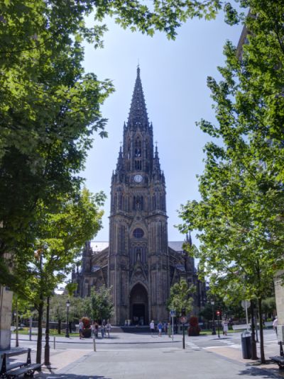 Torre de la Catedral del Buen Pastor de San Sebastián