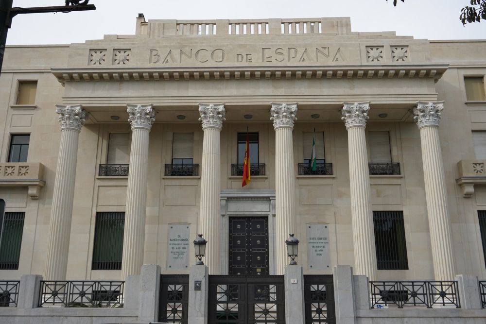Banco de España, Neoclásico de toques Art Decó en Málaga