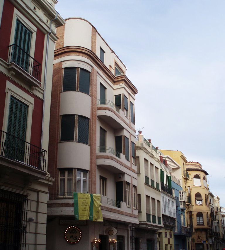 Calle Álamos 11, Art Decó en Málaga