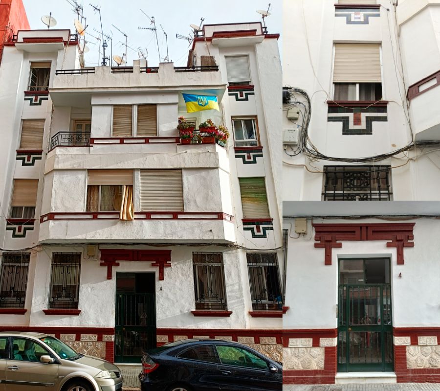 Regionalismo Art Decó en Málaga, situado en calle La Regente, 4