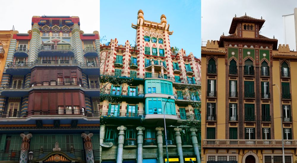 Art Decó en Málaga Regionalismo Decó Valencia Barcelona
