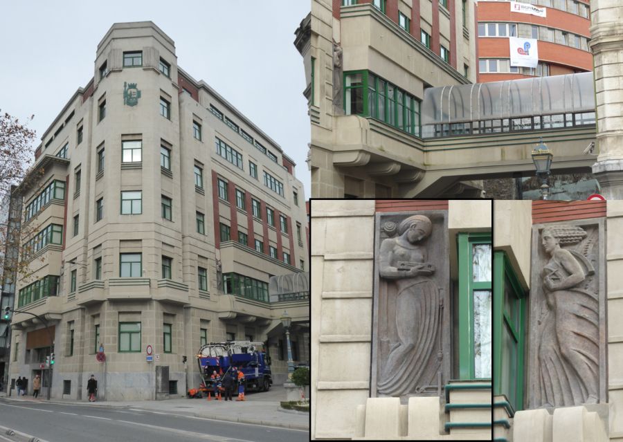 Ampliación Ayuntamiento de Bilbao Art Decó