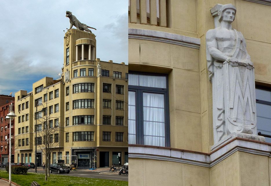 Edificio El Tigre, pieza monumental del Bilbao Art Decó
