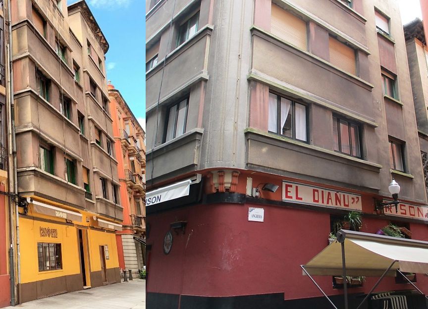 Art Decó de Gijón en calle de la Merced