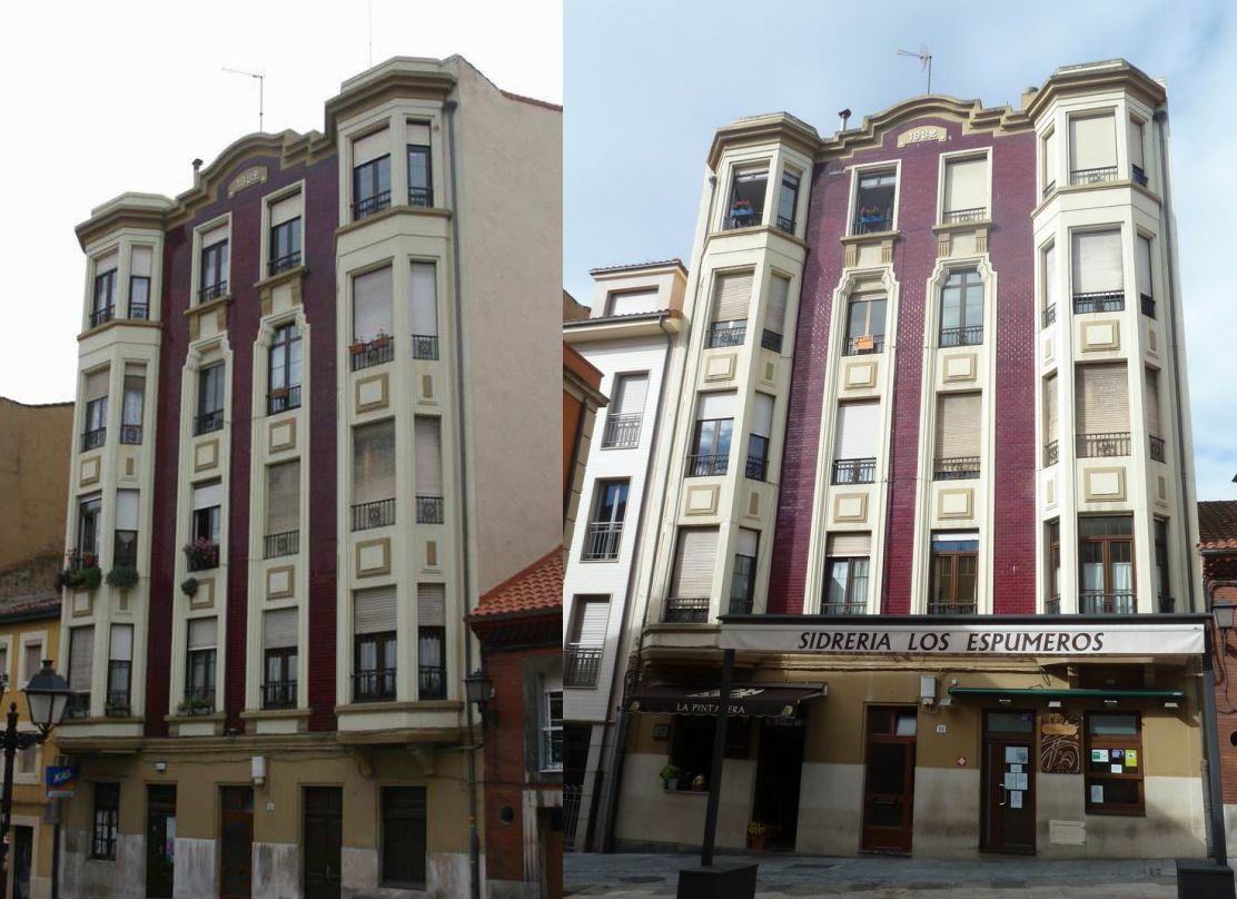 Calle Rosario 56 es Art Decó de Gijón