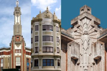 Edificios de la Pamplona Art Decó: Colegio Escolapios, avenida de Carlos III, Casa Irigoyen y más