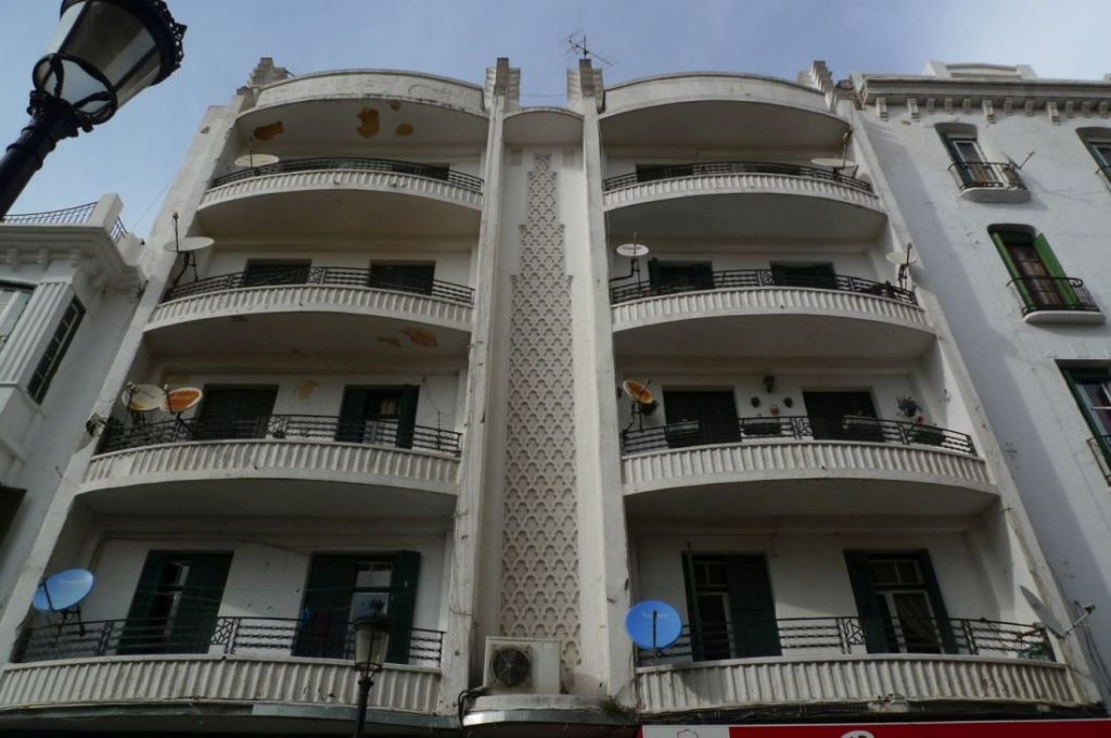 Marruecos Art Decó en el edificio Birjiss de Tetuán