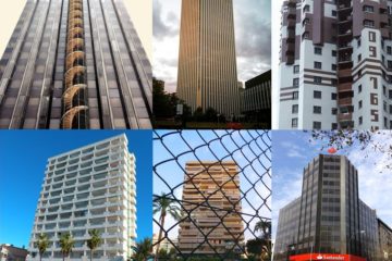 Rascacielos en España de 1978 y 1988