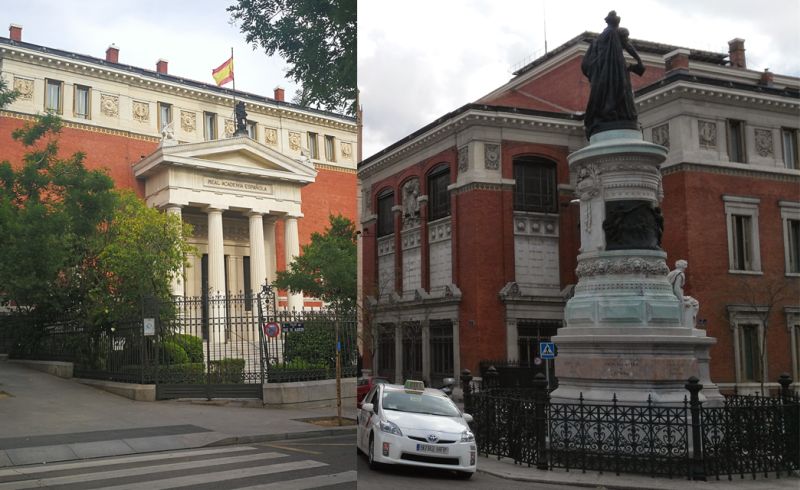 Edificio Real Academia Española Madrid Neoclásico