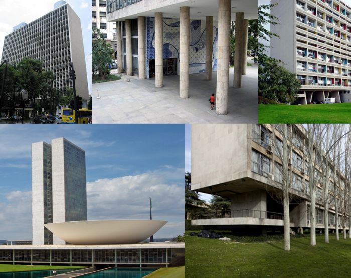 Casa do Brasil Madrid influencia Le Corbusier y Oscar Niemeyer