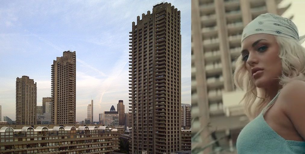 Rascacielos Brutalismo de Londres Barbican MIA Cher Lloyd