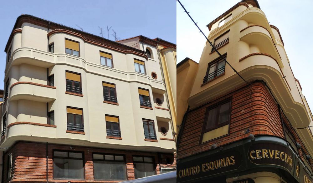 Calle Ramón y Cajal 6 Teruel Art Decó Streamline Moderne