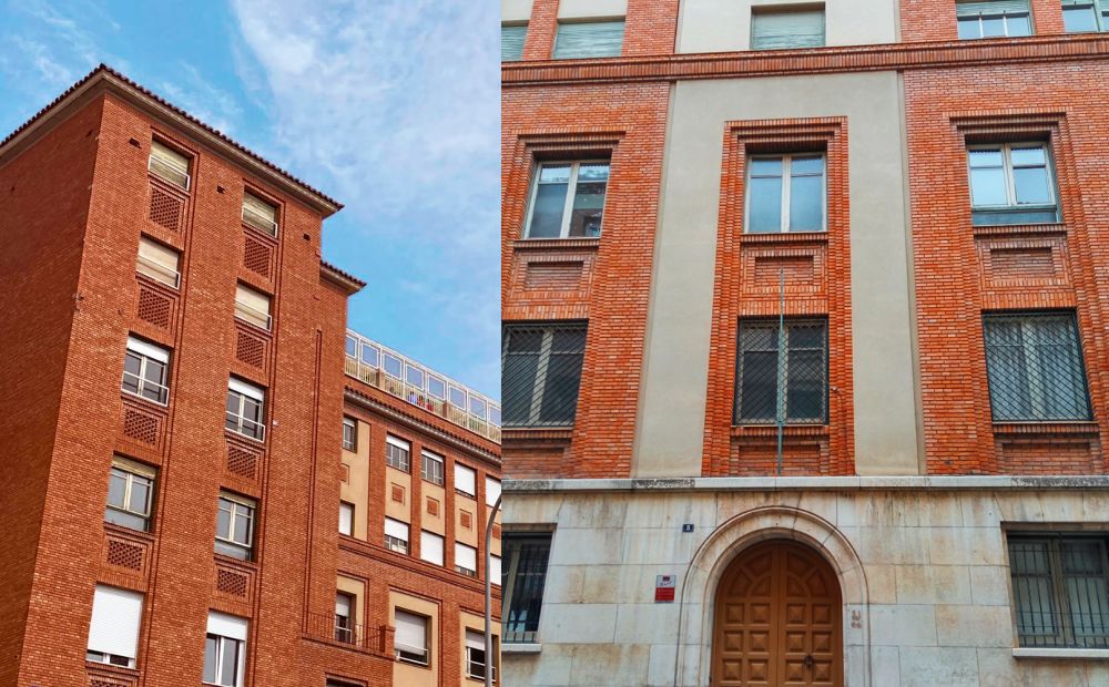 Colegio La Purísima y los Santos Mártires Teruel de posguerra