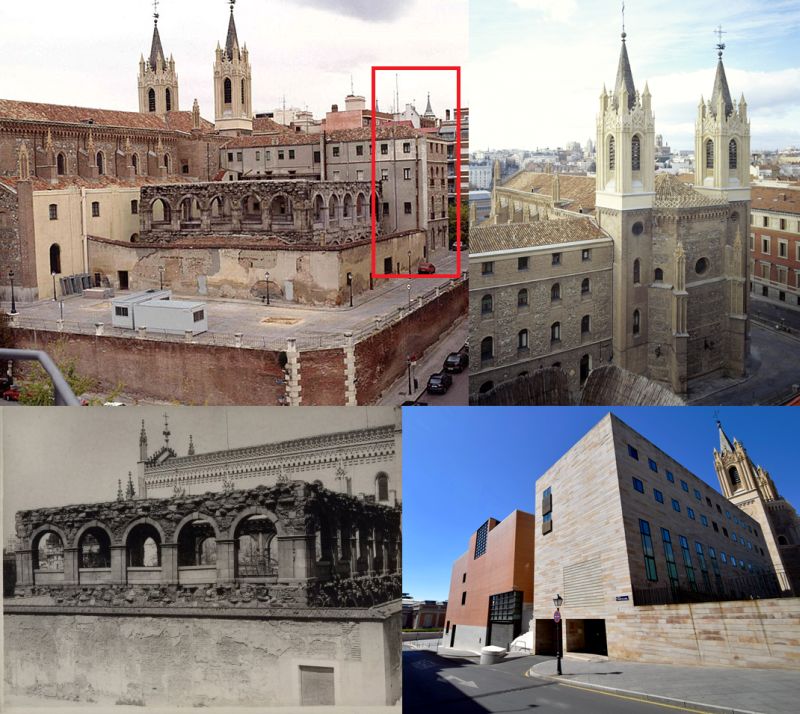 Claustro y casa cural de Los Jerónimos de Madrid