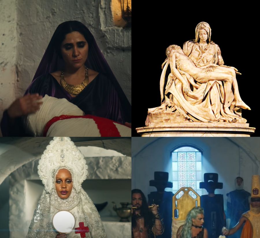 Referencias católicas en el vídeo 911 de Lady Gaga