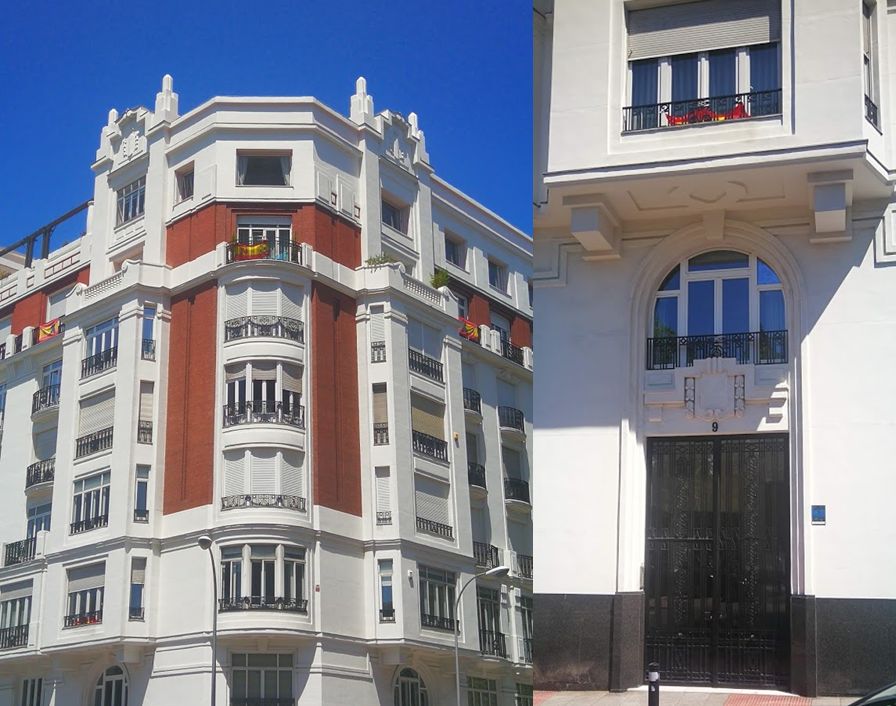 Edificios Art Decó en el primer Orgullo de Madrid