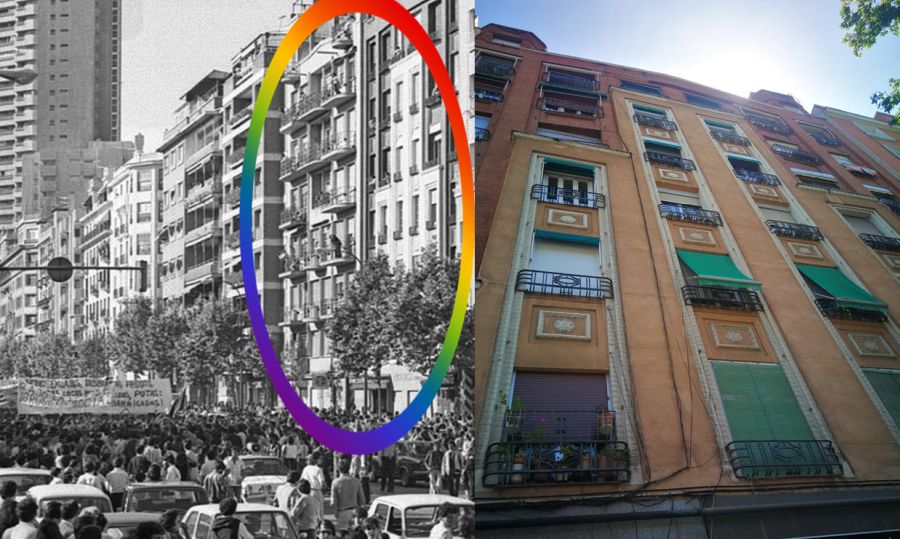 Recorrido del primer Orgullo de Madrid y Art Decó