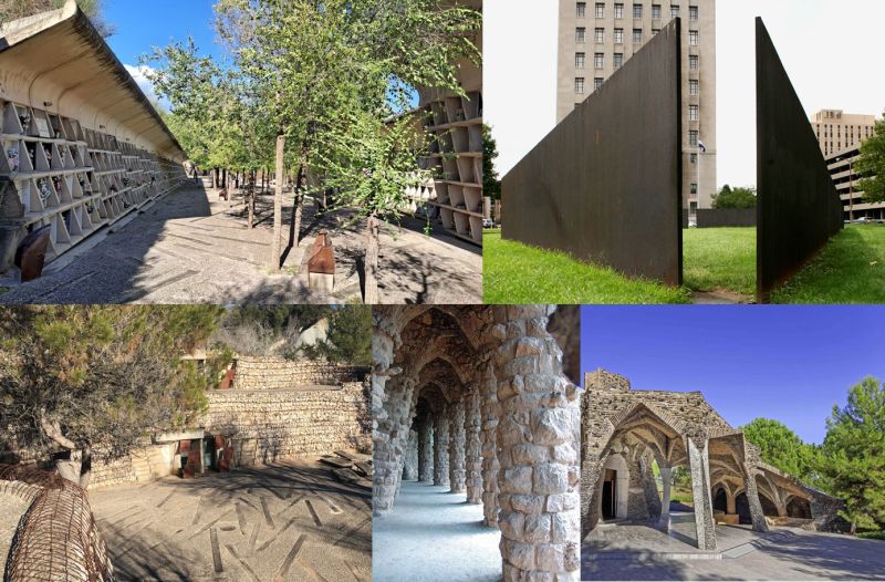 Cementerio de Igualada, Antoni Gaudí y Richard Serra