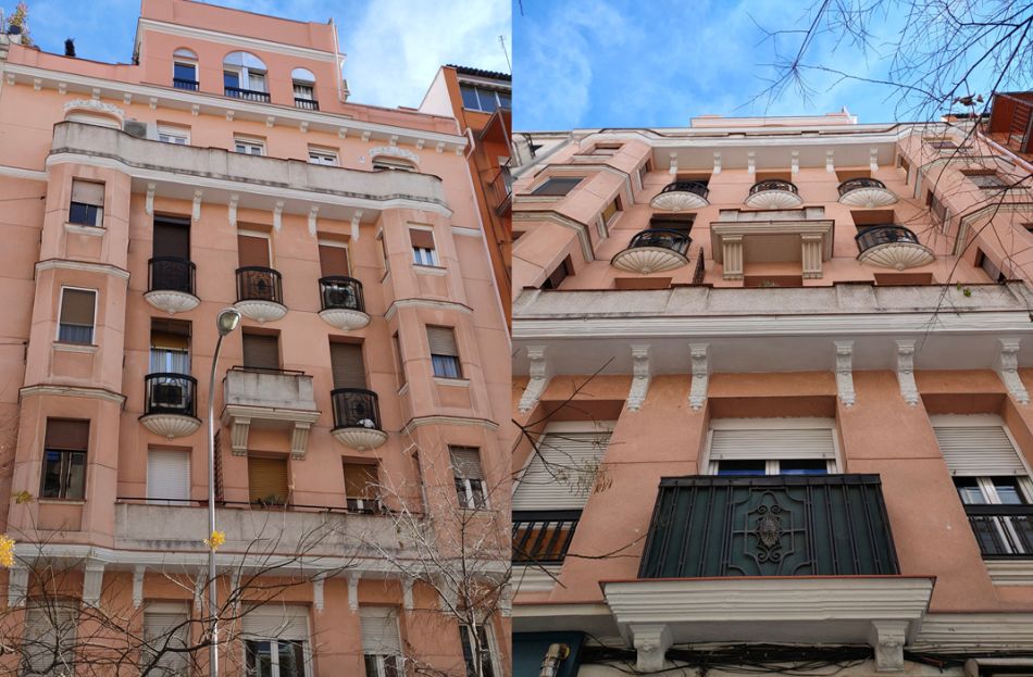 Art Decó Zigzag Moderne en la calle Vallehermoso de Madrid