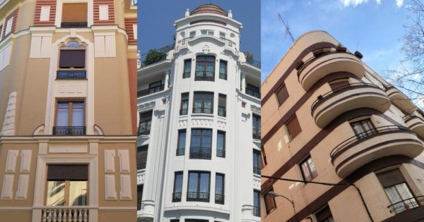 Edificios del Madrid Art Decó en Chamberí