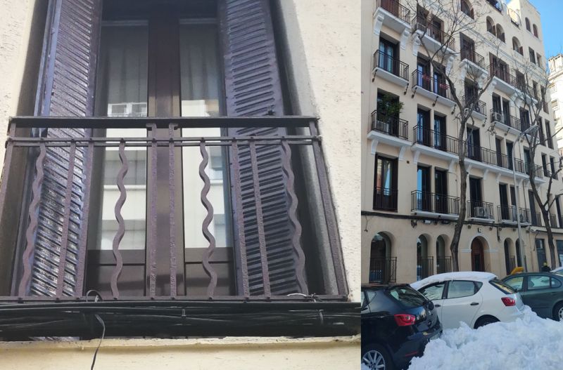 Líneas onduladas en el Madrid Art Decó de Espronceda