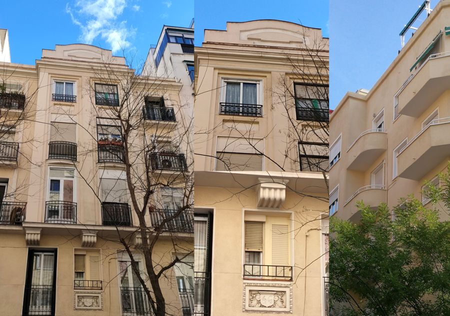 Madrid Art Decó Zigzag y Streamline Moderne en la calle Ponzano