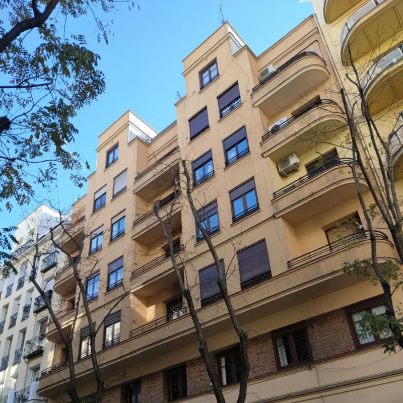 Calle Viriato 46 es arquitectura del Madrid Art Decó