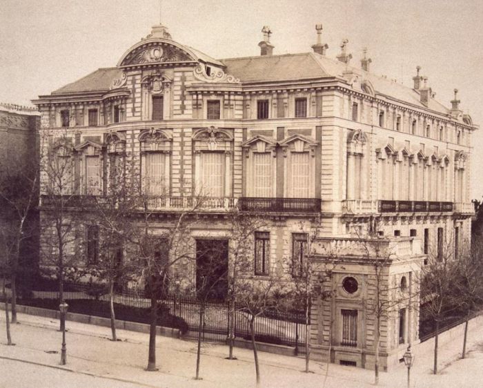 El desaparecido Palacio del Marqués de Portugalete en Madrid