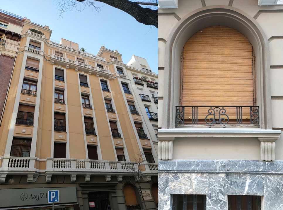 Madrid Art Decó Zigzag Moderne en Alonso Cano