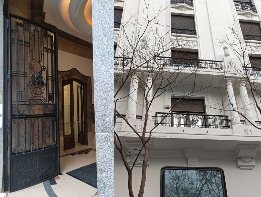 Madrid Art Decó en la calle Génova con Zurbano