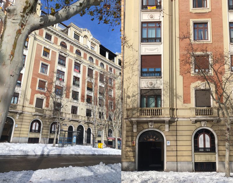 Madrid Art Decó opulento en Martínez Campos 51 y 53
