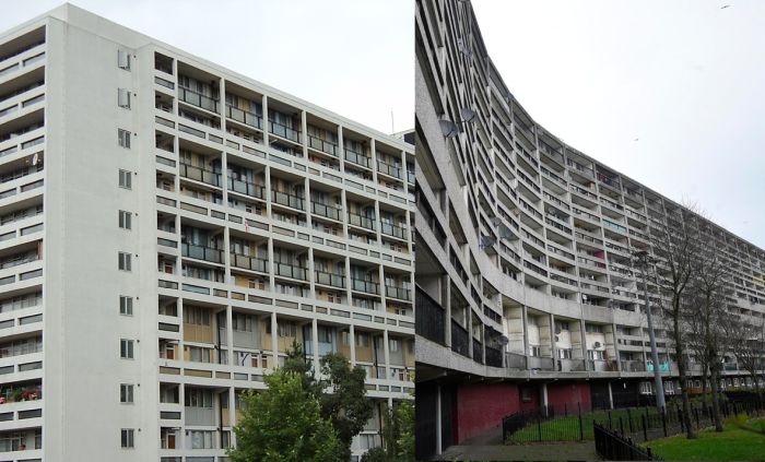 Edificios parecidos a Unité d Habitation de Le Corbusier