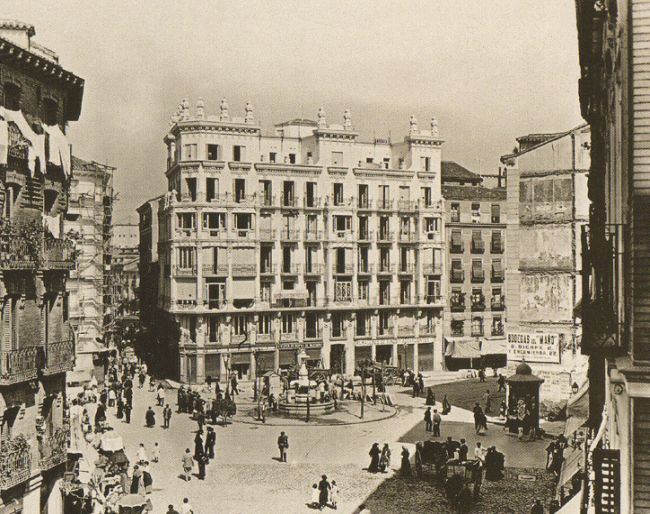 Art Nouveau antiguo en Madrid