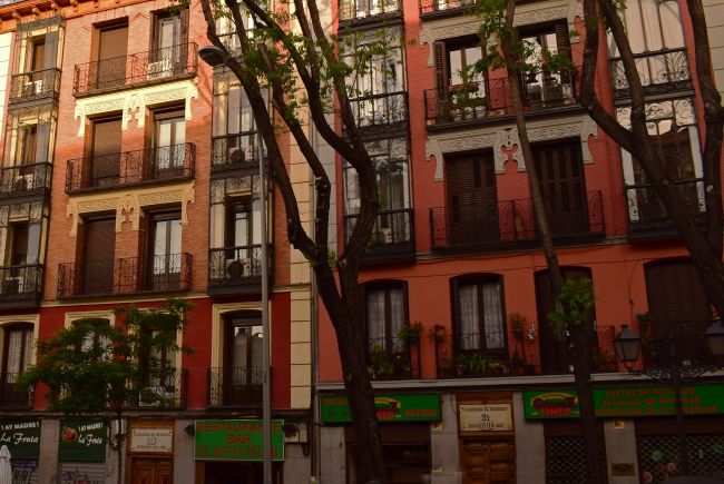 Edificios modernistas en Madrid: calle San Bernardo