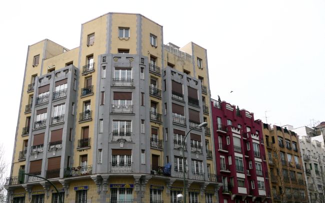 Modernismo en la calle Ríos Rosas de Madrid