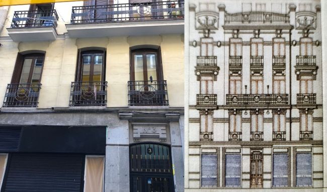 Originales edificios modernistas en Madrid
