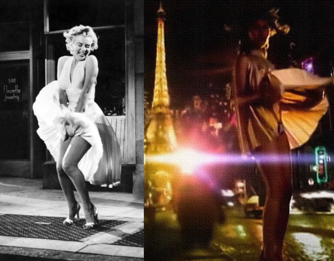 Marilyn Monroe en Toxic de Britney Spears