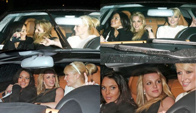 Santísima Trinidad de Lindsay Lohan, Britney Spears y Paris Hilton
