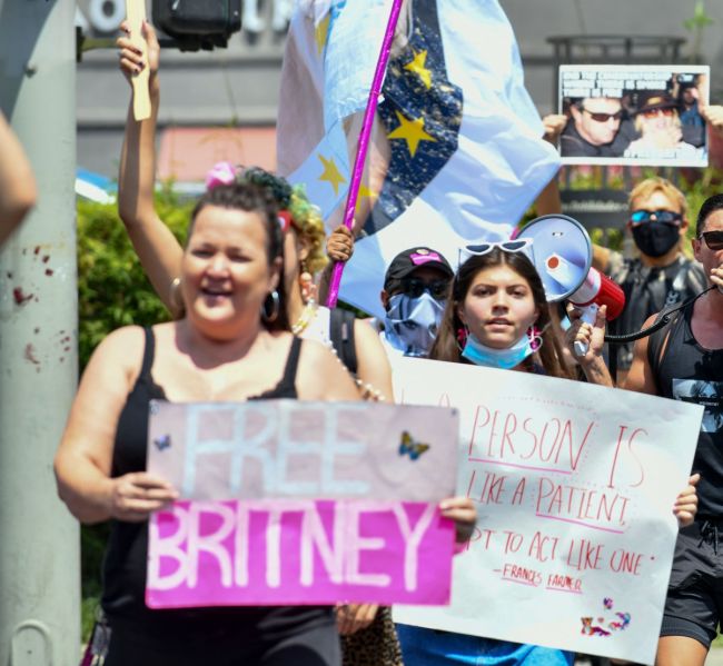 Manifestación Free Britney 2021