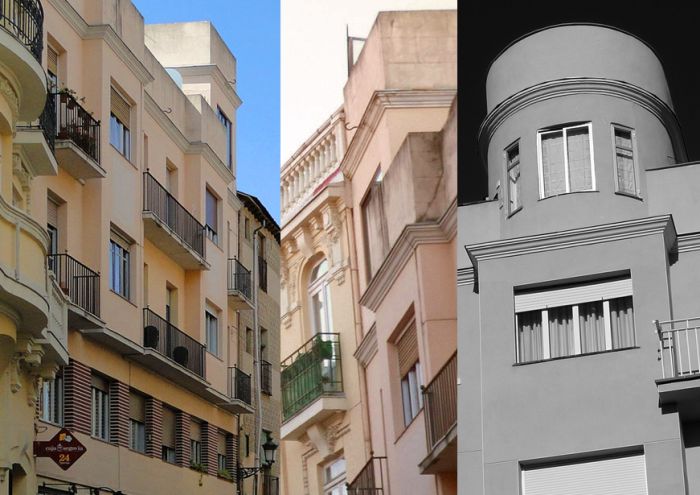 Arquitectura Art Decó en la ciudad de Segovia
