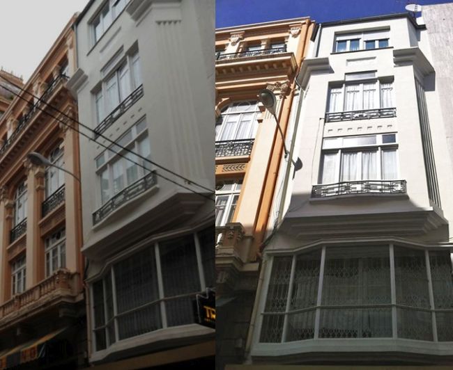 Calle Real, 98 Casa Luaces de Ferrol