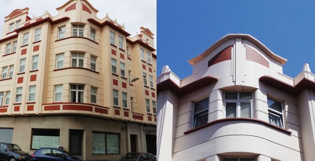 Rúa Cuntis 43 Ferrol Art Decó