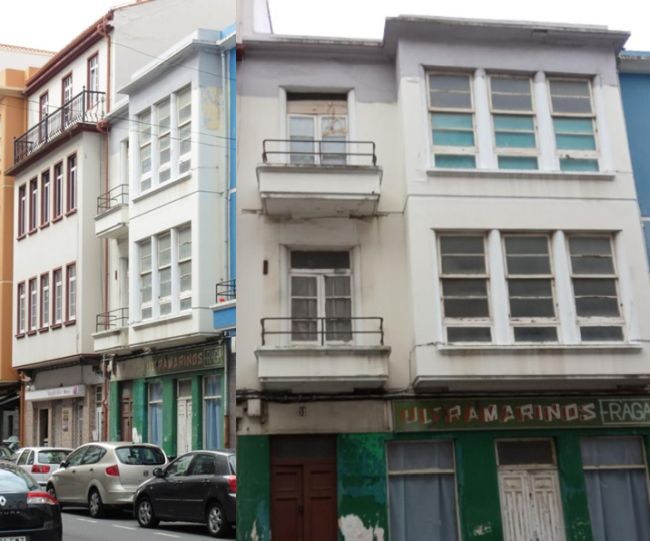 Rúa Cuntis 51, edificio del Ferrol Art Decó