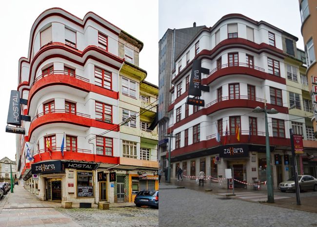 Rúa Pardo Baixo 28 y 26 Ferrol Art Decó