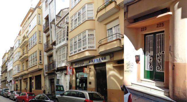 Rúa Real 223 y 225 Ferrol Art Decó