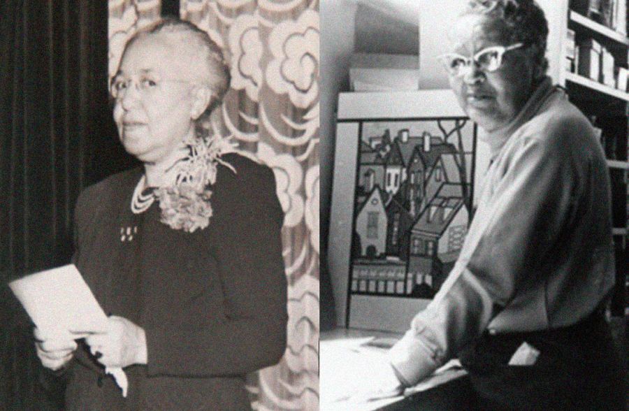 Edna Meade Colson y Amaza Lee Meredith