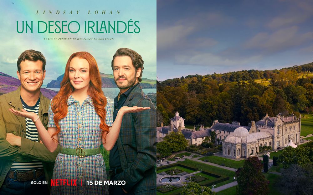 Killruddery House en la película Irish Wish de Lindsay Lohan