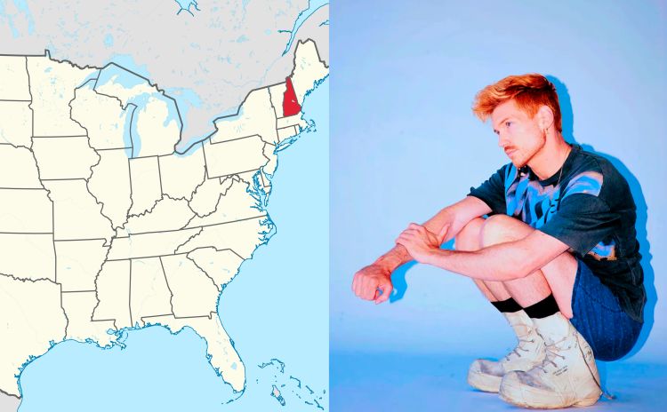 Artista y cantante Gregory Dillon procede del estado de New Hampshire