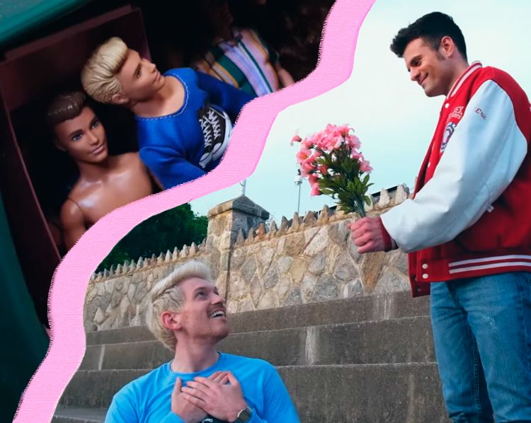 De la caja de juguetes a la realidad de un romance con Ken. Gregory Dillon lo imagina y consigue en Plastic Ferrari